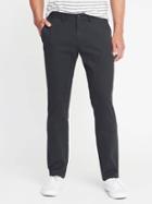 Old Navy Slim Ultimate Built In Flex Khakis For Men - Midnight Oil