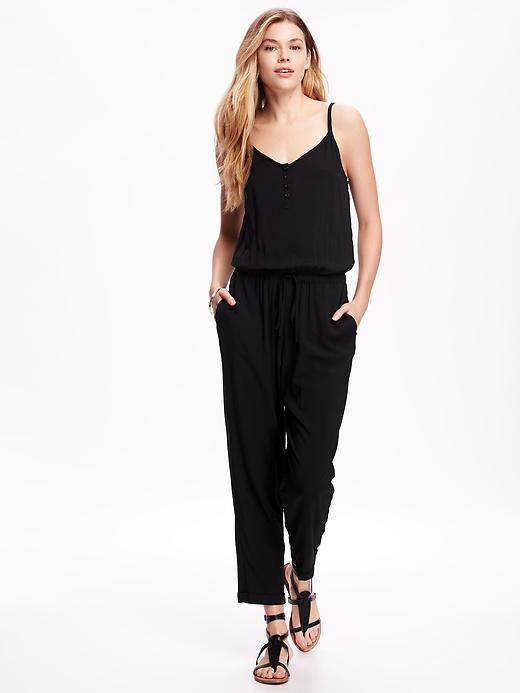 Old Navy Cami Romper For Women - Blackjack