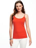 Old Navy First Layer Fitted Cami For Women - Hot Tamale