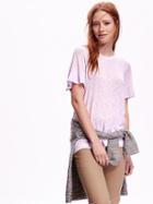 Old Navy Short Sleeve Swing Tee - Ashen Lilac