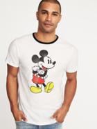 Old Navy Mens Disney Mickey Mouse Ringer Tee For Men Calla Lilies Size Xl