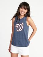 Old Navy Womens Mlb Team-graphic Tank For Women Washington Nationals Size Xxl