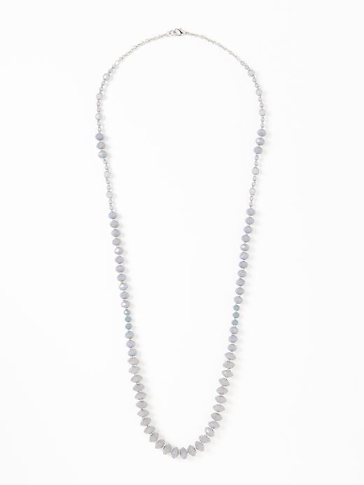 Old Navy Beaded Necklace For Women - Perry Winkle
