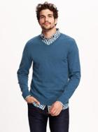 Old Navy Mens Solid V Neck Sweaters Size Xxl Big - Dark Teal