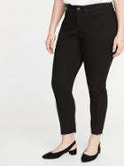 High-rise The Power Straight Secret-slim Pockets + Waistband Plus-size Jeans