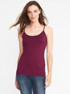 Old Navy First Layer Fitted Cami For Women - Winter Wine