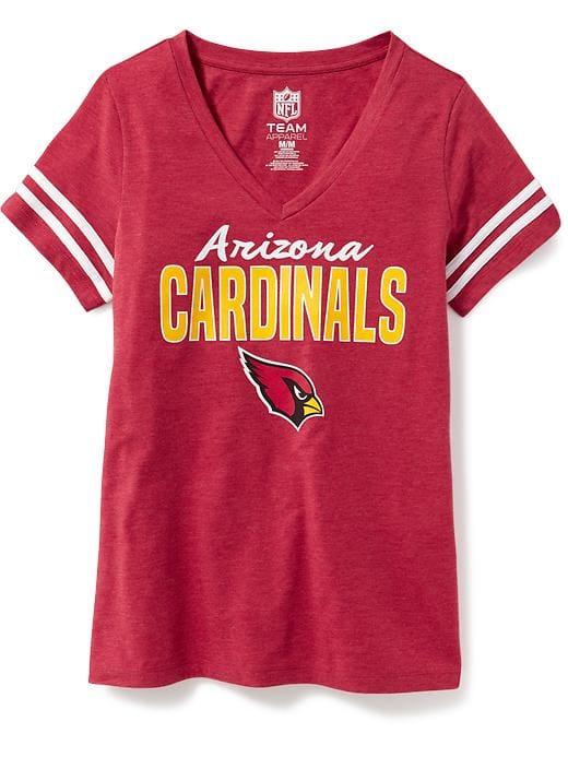 Old Navy Womens Nfl Team V-neck Tee For Women Cardinals Size Xs