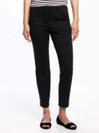 Old Navy Utility Pixie Chinos For Women - Black