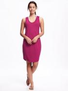 Old Navy Cocoon Swim Cover Up Dress For Women - Pink Euphoria