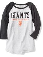 Old Navy Mlb Team Lets Play Ball Tee For Women - San Francisco Giants