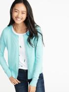 Old Navy Womens Semi-fitted Button-front Cardi For Women Kiss The Sky Size Xl