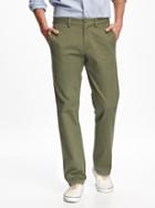 Old Navy Ultimate Straight Fit Khakis For Men - Olive Through This