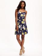 Old Navy Cami Dress For Women - Navy Floral