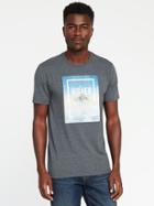 Old Navy Soft Washed Graphic Tee For Men - Aim Higher