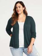 Old Navy Womens Plus-size Open-front Sweater Fir Ever Size 3x