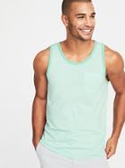 Soft-washed Jersey Pocket Tank For Men