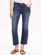 Old Navy Flared Cropped Jeans For Women - Tahoe