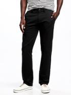 Old Navy Mens Slim Ultimate Built-in Flex Khakis For Men Black Size 44w