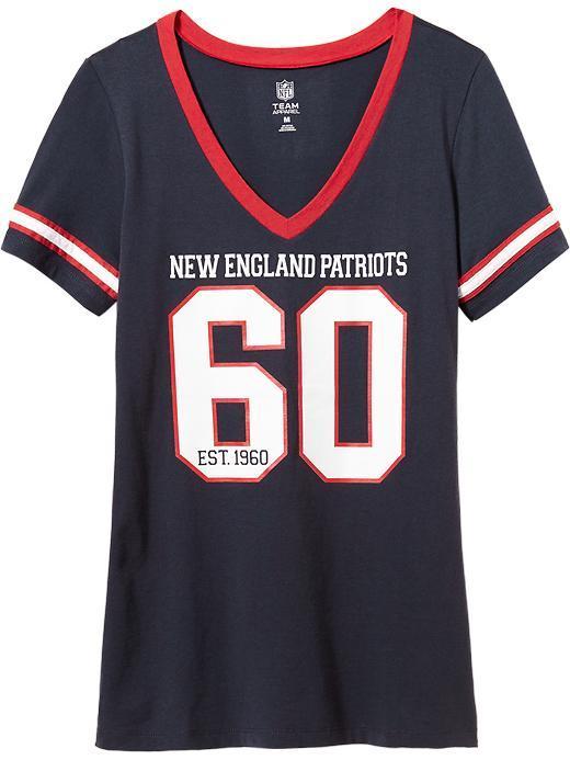 Old Navy Womens Nfl Team V Neck Tees - Patriots