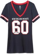 Old Navy Womens Nfl Team V Neck Tees - Patriots