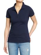 Old Navy Womens Basic Polos - Ink Blue