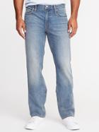 Old Navy Mens Rigid Boot-cut Jeans For Men Light Wash Size 34w
