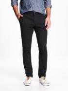 Old Navy Ultimate Skinny Khakis For Men - Black