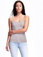 Old Navy Scoop Neck Cami - Glimmer Grey