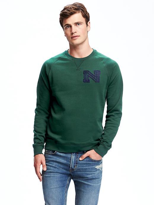 Old Navy Classic Graphic Crew Neck Sweatshirt For Men - Promised Land