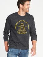 Old Navy Mens Classic Graphic Sweatshirt For Men Blackjack Size Xl