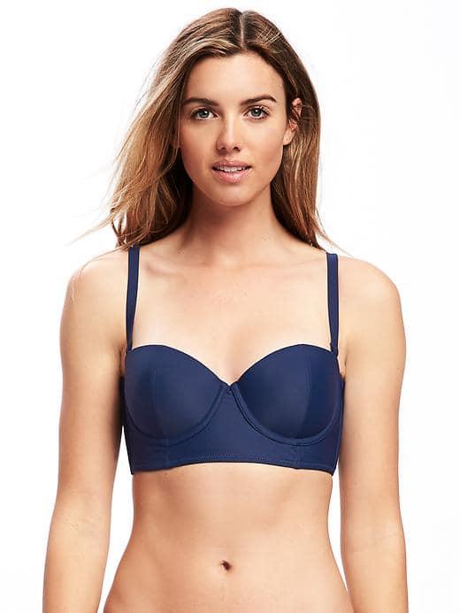 Old Navy Underwire Balconette Bikini Top For Women - Night Flight