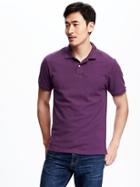 Old Navy Pique Polo For Men - Polly Juice Purple