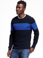 Old Navy Striped Textured Sweater For Men - Big Navy