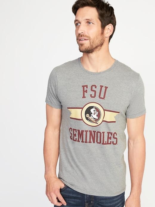 Old Navy Mens College-team Graphic Tee For Men Florida State Size L