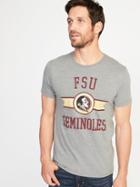 Old Navy Mens College-team Graphic Tee For Men Florida State Size L
