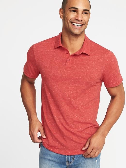 Old Navy Mens Soft-washed Jersey Polo For Men Robbie Red Size Xs