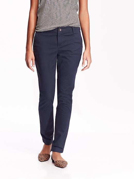 Old Navy Womens Skinny Khakis Size 0 Regular - Classic Navy