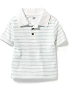 Old Navy Jersey Polo Shirt - Entertain Mint