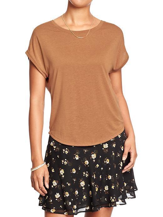 Old Navy Womens Dolman Sleeve Tops - Get Your Teak On