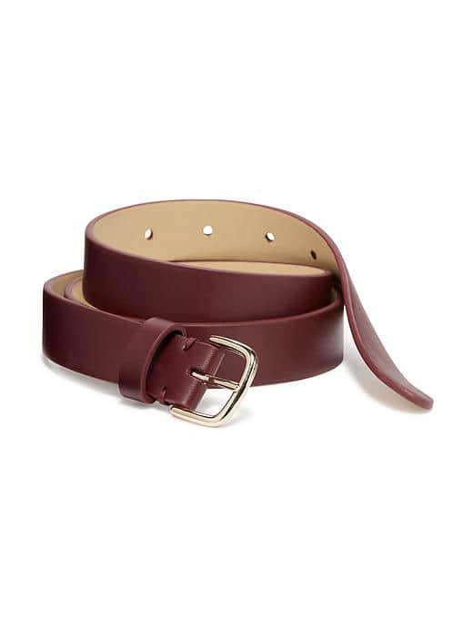 Old Navy 1 Belt For Women - Oxblood