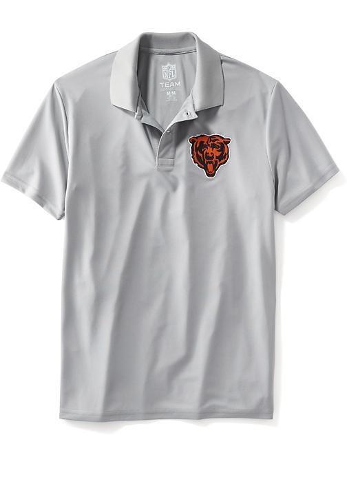 Old Navy Nfl Pique Mesh Polo Size M - Bears