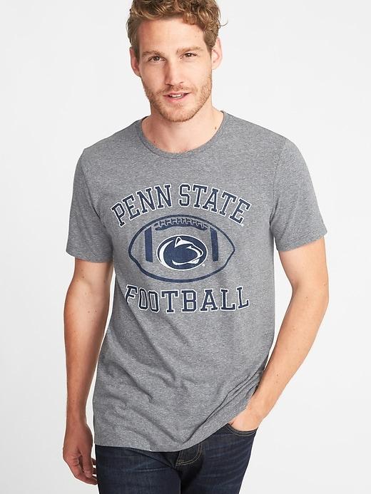 Old Navy Mens Ncaa Crew-neck Tee For Men Penn State Size S