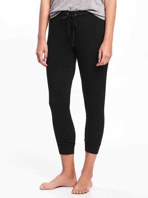 Old Navy Slim Sleep Joggers For Women - Blackjack
