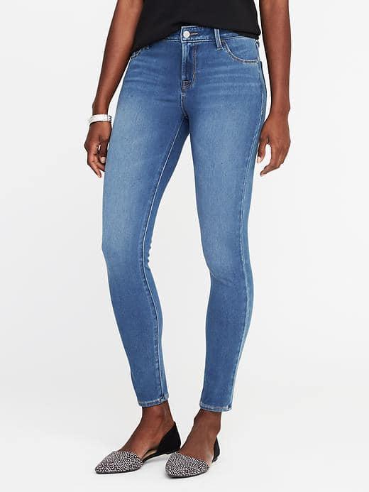 Old Navy Rockstar 24/7 Jeans For Women - Medium Rinse