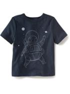 Old Navy Graphic Tee - Ink Blue 2