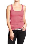 Old Navy Womens Perfect Pop Color Tanks Size S Tall - Pink Tank