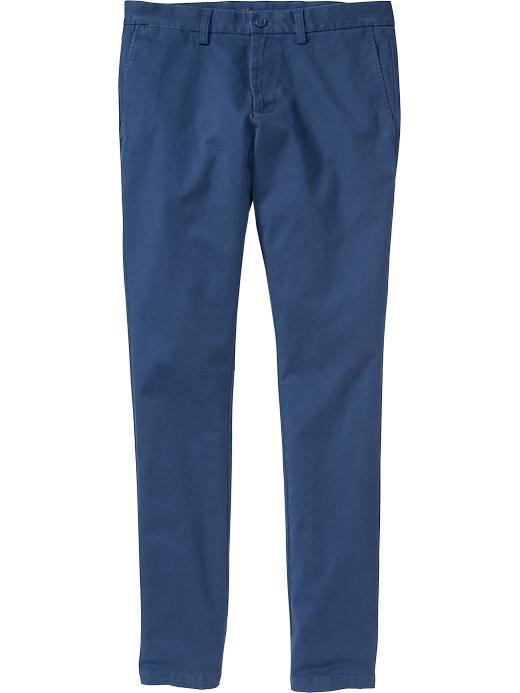 Old Navy Mens Skinny Ultimate Khakis Size 32 W (36l) Tall - Hyper Blue