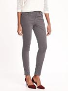 Old Navy Mid Rise Rockstar Cord Skinny Jeans For Women - Blank Slate