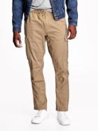 Old Navy Stretch Cargos For Men - Basswood Brown