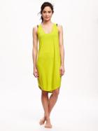 Old Navy Cocoon Swim Cover Up Dress For Women - Pollination